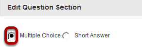 Select Multiple Choice. 